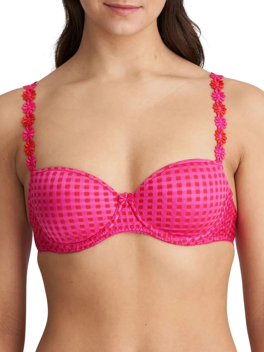 MARIE JO Avero Padded Balcony Bra - Electric Pink