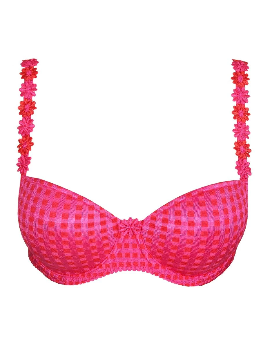 MARIE JO Avero Padded Balcony Bra - Electric Pink - Image 6