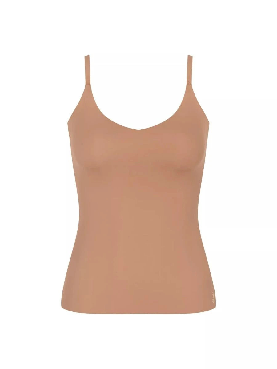 Sloggi ZERO Feel 2.0 Spaghetti Top - Nostalgic Brown - Image 4