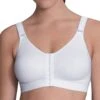 ANITA Front Closure Sports Bra - White