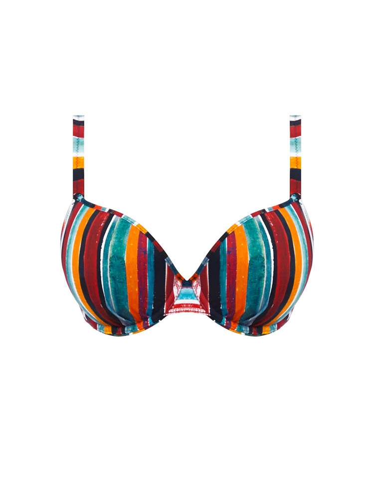 FREYA Bali Bay Bandless Deco Bikini Top - Multi - Image 3