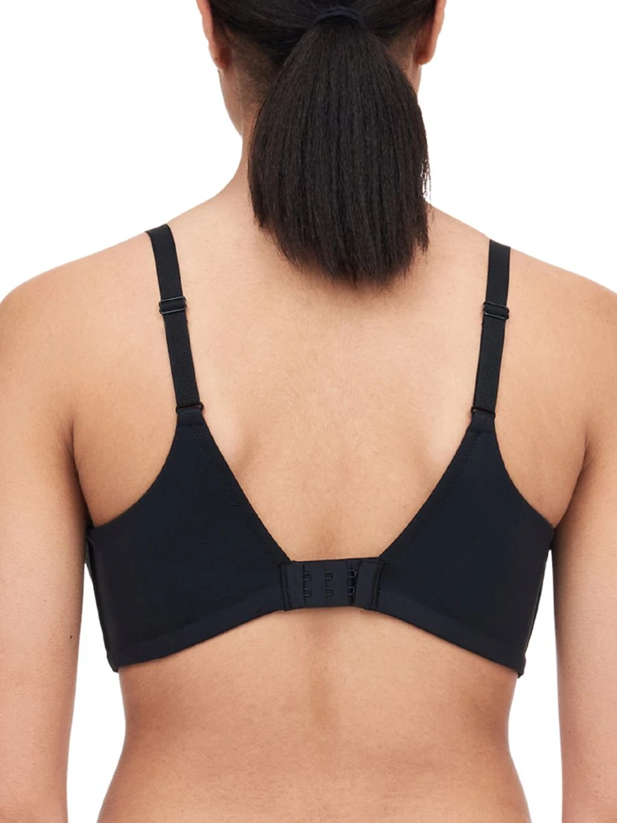 Chantelle Easy Feel Cloudia Wirefree T-Shirt Bra - Black - Image 2