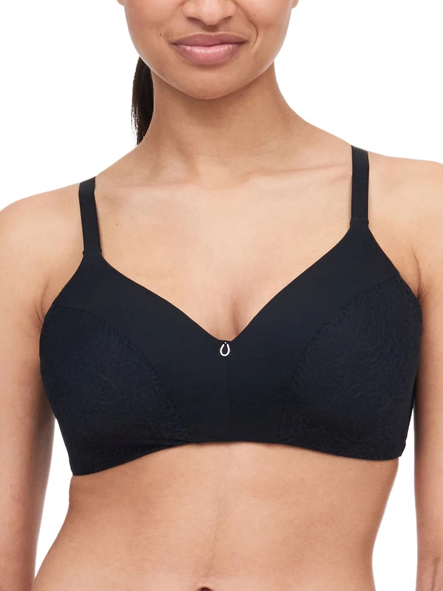 Chantelle Easy Feel Cloudia Wirefree T-Shirt Bra - Black