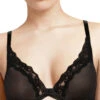 Passionata Brooklyn Plunge Bra - Black