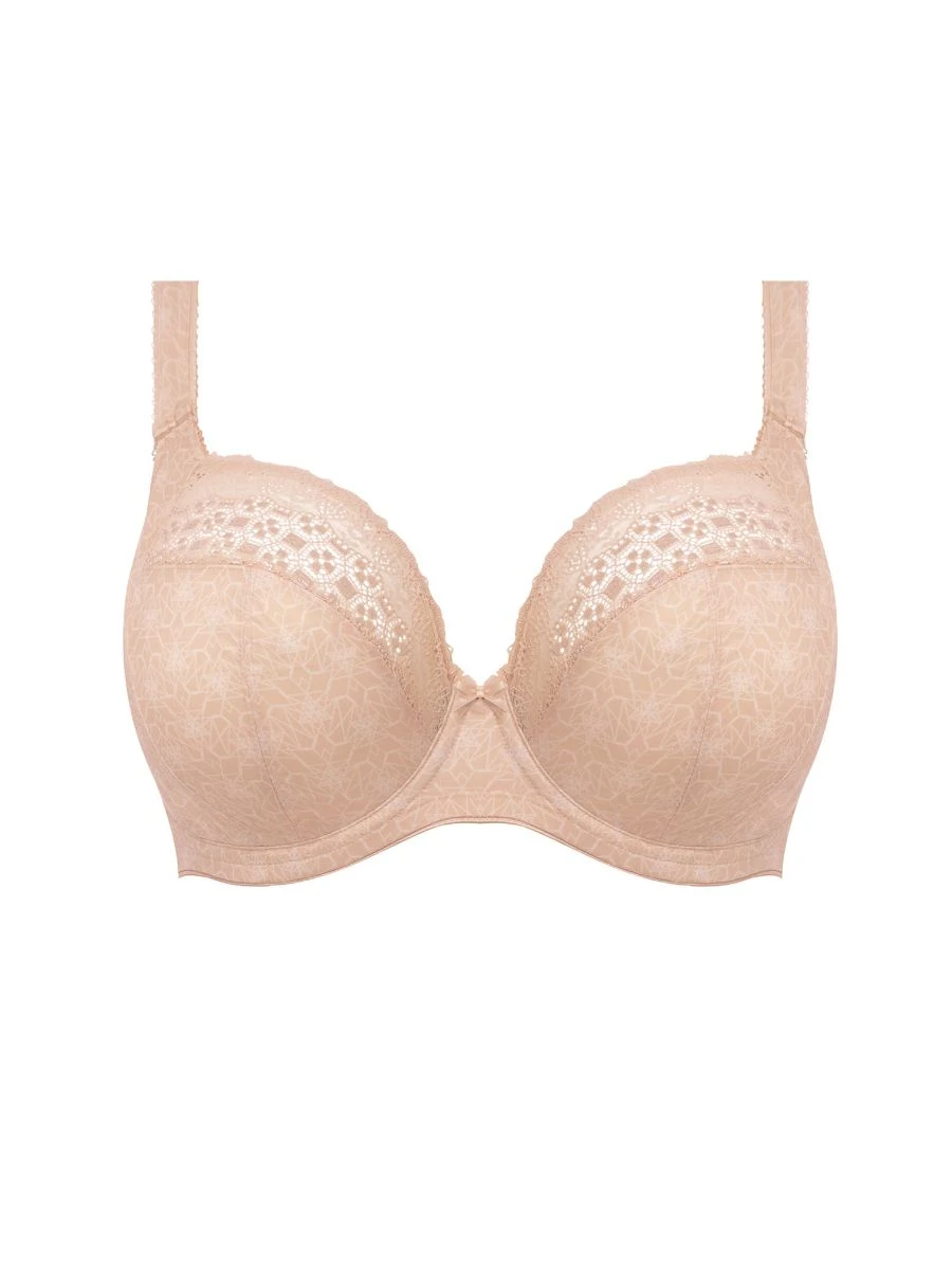 ELOMI Kim Side Support Plunge Bra - Caramel - Image 3