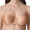 PRIMADONNA Satin Full Cup Bra - Cognac