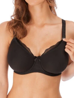 FREYA Pure Nursing Drop Cup Bra - Black