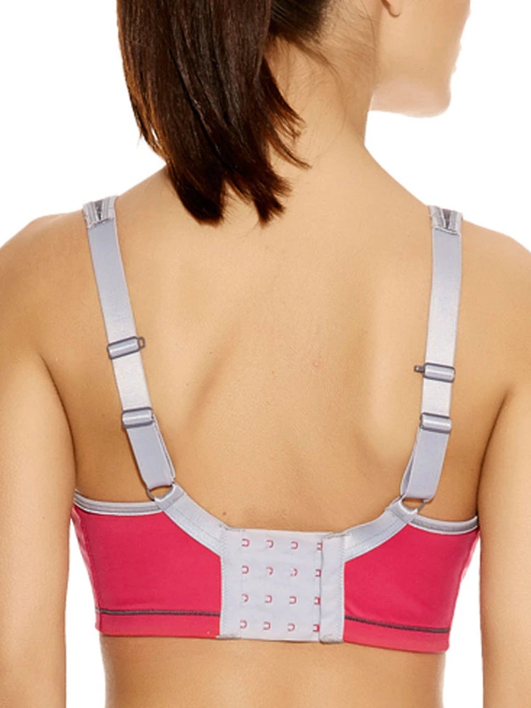 FREYA Sonic Moulded Spacer Sports Bra - Hot Crimson - Image 2