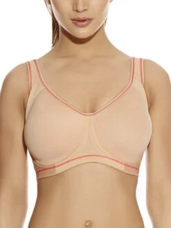 FREYA Sonic Moulded Spacer Sports Bra - Nude
