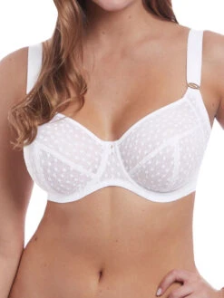 FREYA Starlight Side Support Bra - White