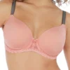 FREYA Offbeat Moulded Demi T-Shirt Bra - Rosehip