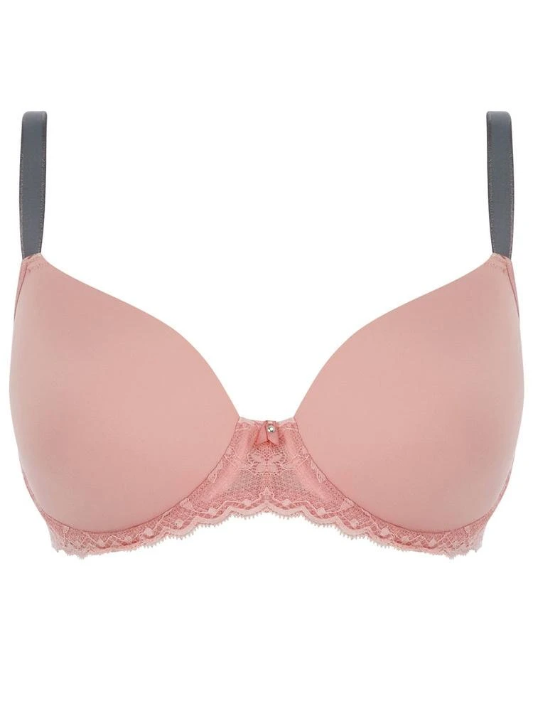 FREYA Offbeat Moulded Demi T-Shirt Bra - Rosehip - Image 3