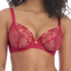FREYA Awakening Demi Plunge Bra - Red