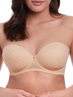 FREYA Cameo Strapless Moulded Bra - Sand