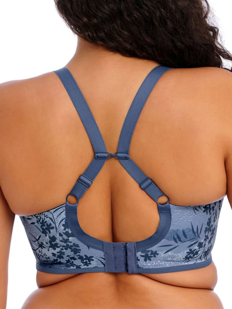 ELOMI Energise Sports Bra - Vintage Denim - Image 3