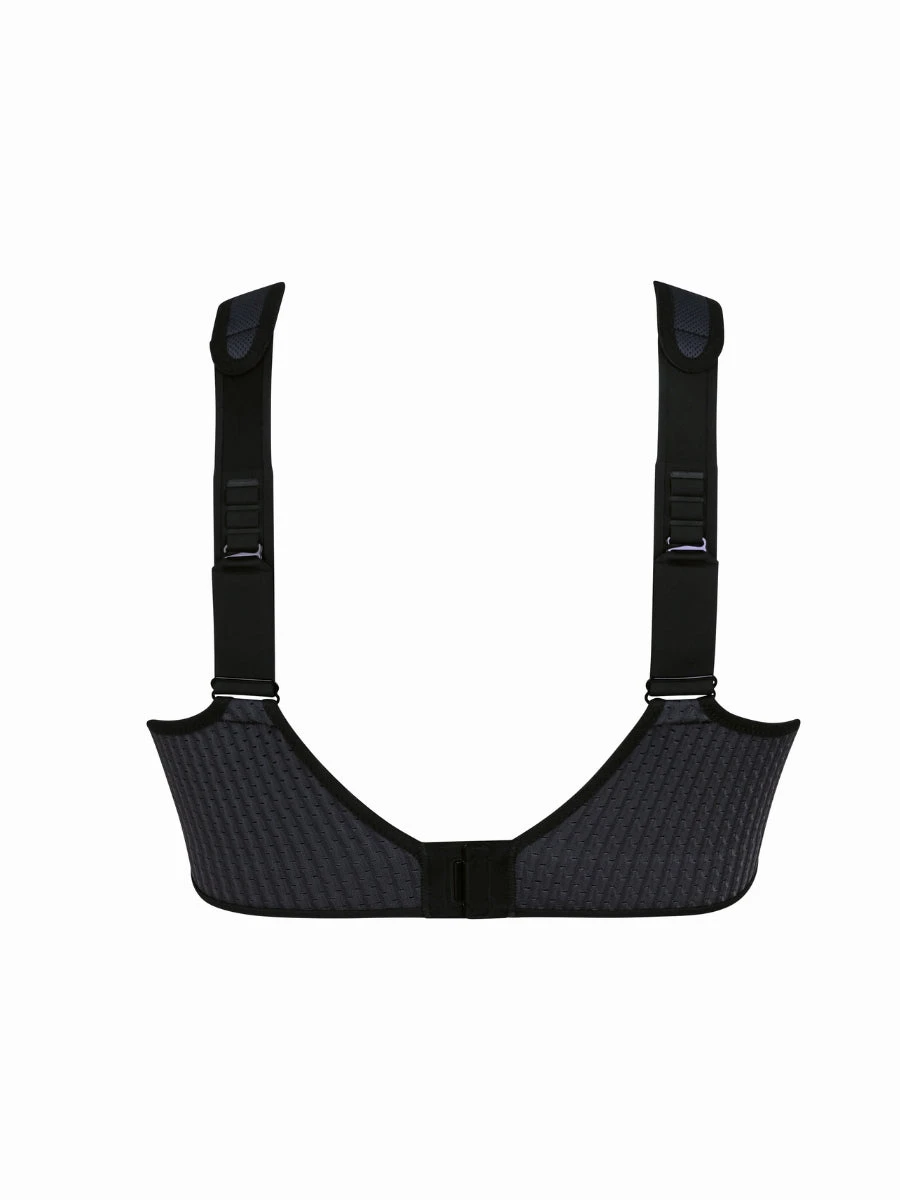 ANITA PanAlp Air Sports Bra - Anthracite/Black - Image 5