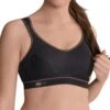 ANITA Extreme Control Sports Bra - Black/Gold