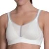 ANITA Air Control Deltapad Sports Bra - White