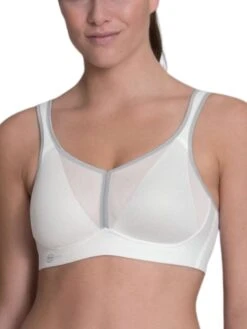 ANITA Air Control Deltapad Sports Bra - White