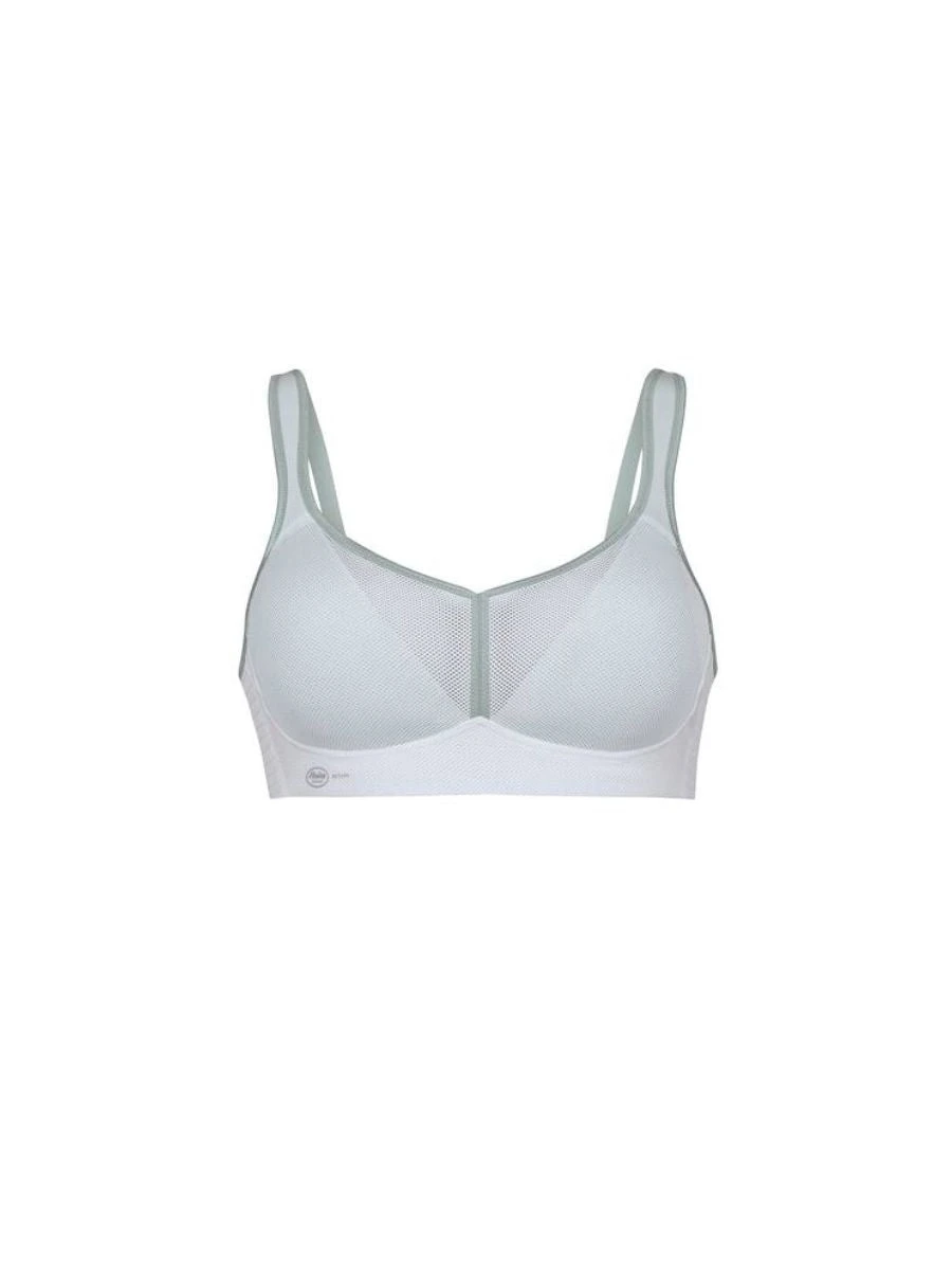 ANITA Air Control Deltapad Sports Bra - White - Image 5