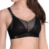 ANITA Air Control Deltapad Sports Bra - Black/Kalahari