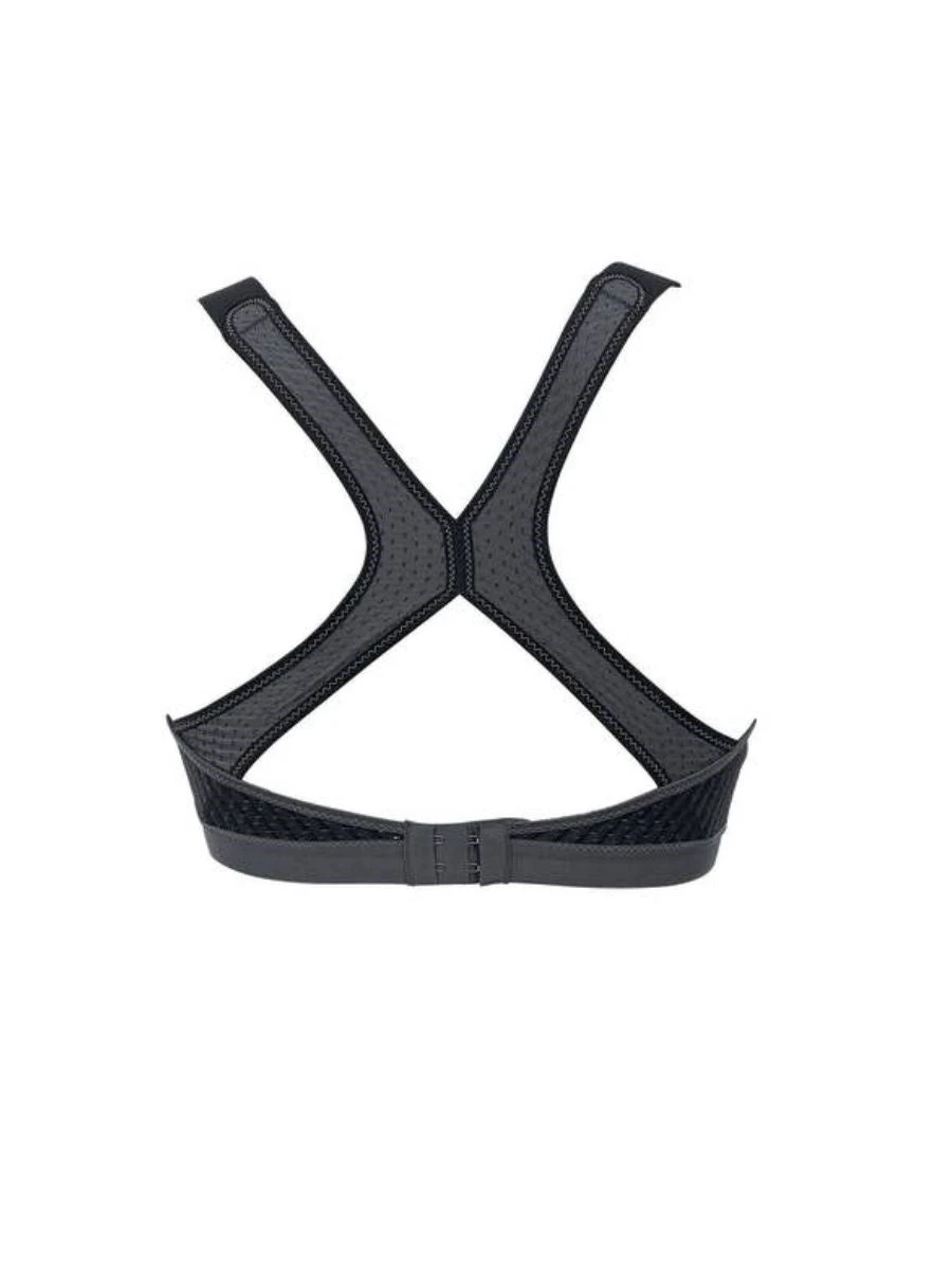 ANITA Dynamix Star Sports Bra - Black/Anthracite - Image 6