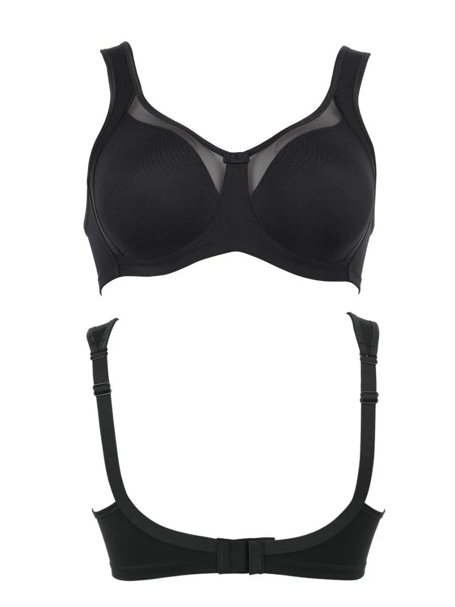 ANITA Clara Moulded Comfort Soft Cup Bra - Black - Image 4
