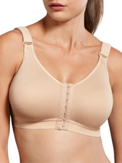 ANITA Front Closure Sports Bra - Desert