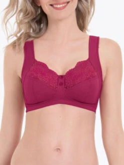ANITA Orely Support Soft Cup Bra - Cherry Red