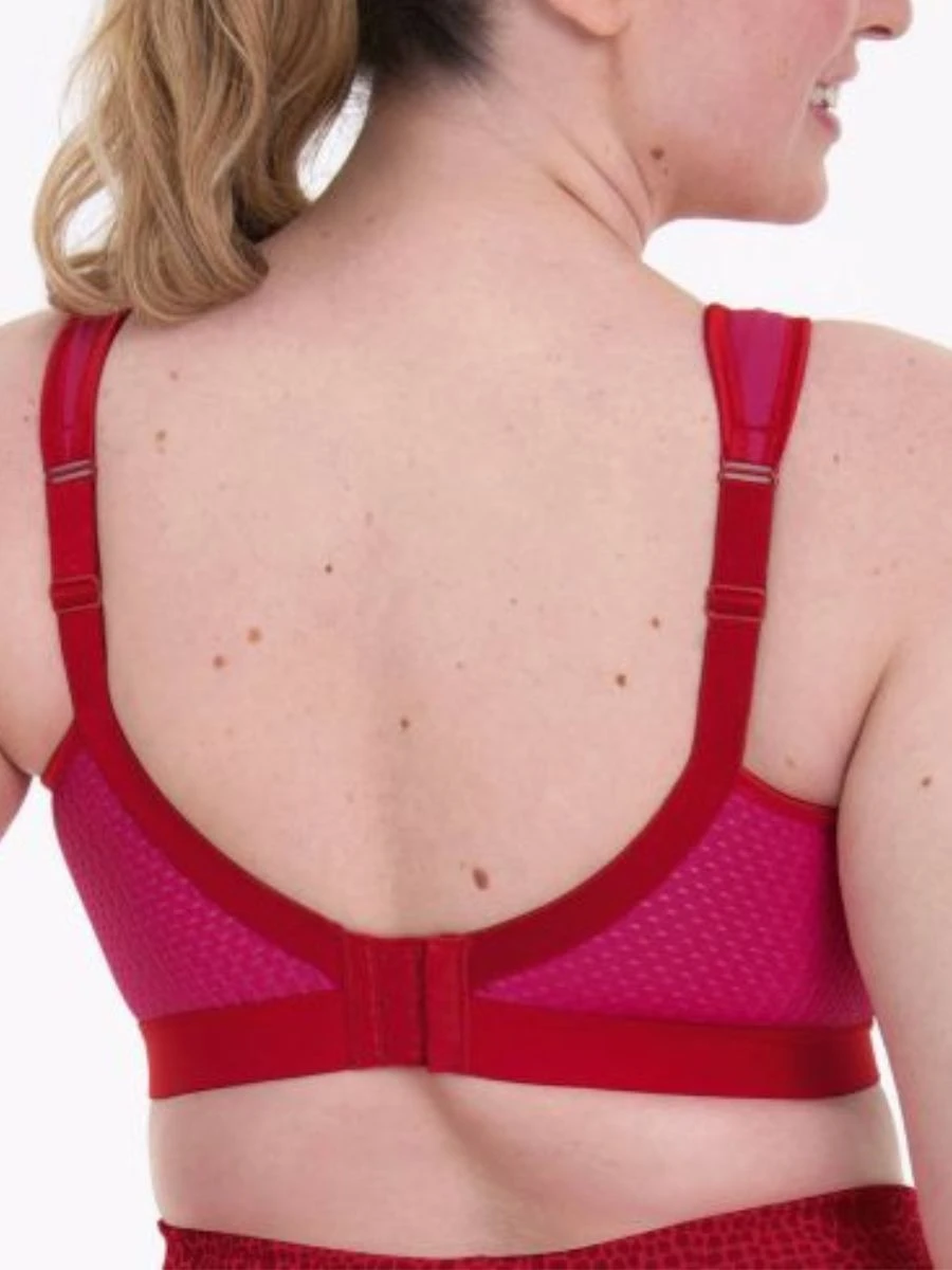 ANITA Extreme Control Sports Bra - Candy Red - Image 6