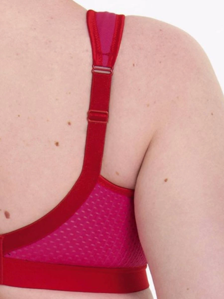 ANITA Extreme Control Sports Bra - Candy Red - Image 5