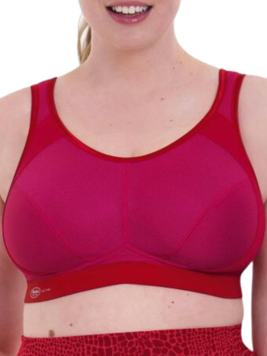 ANITA Extreme Control Sports Bra - Candy Red
