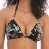 FREYA Tahiti Nights Triangle Bikini Top - Black
