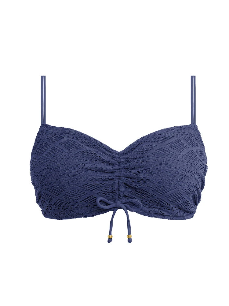 FREYA Sundance Bralette Bikini Top - Denim - Image 5