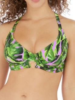 FREYA Jungle Oasis Bikini Top - Cassis