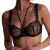 Aubade Amour Precieux Half Cup Bra - Cosmic Blue
