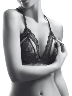 Aubade Boîte à  Désir Open Up Triangle Bra - Noir