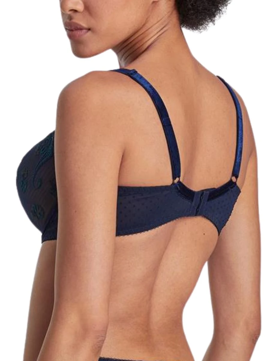 Aubade Velvet Memories Half Cup Bra - Twilight - Image 3