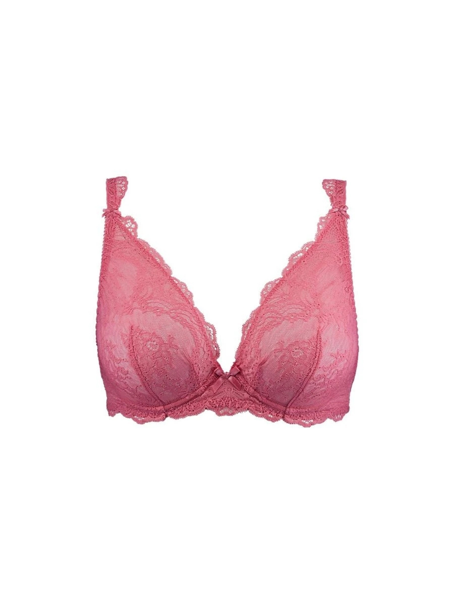 Aubade Danse Des Sens Triangle Plunge Bra - Guava - Image 5