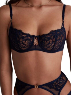 Aubade Feeling Myself Half Cup Bra - Astral Blue