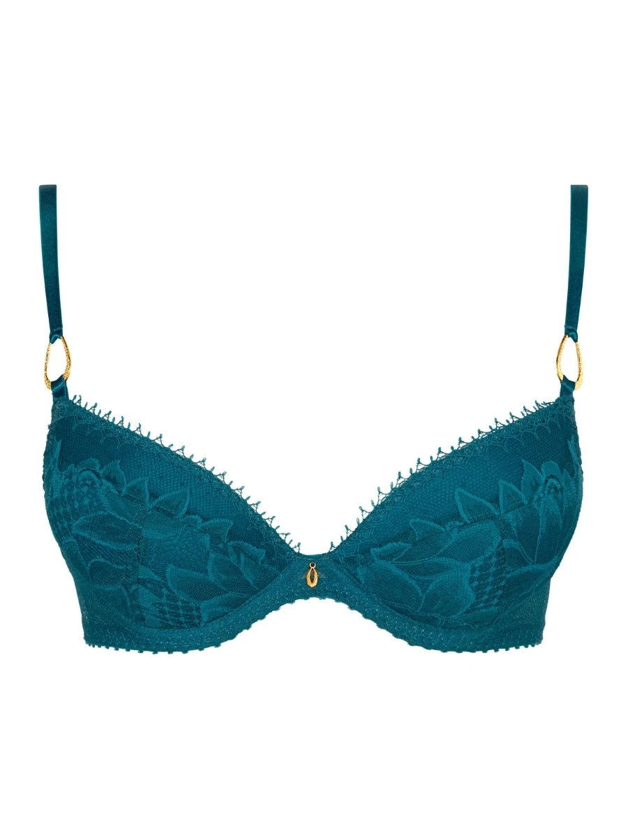 Aubade Flawless Love Moulded Push-Up Bra - Dragonfly - Image 5
