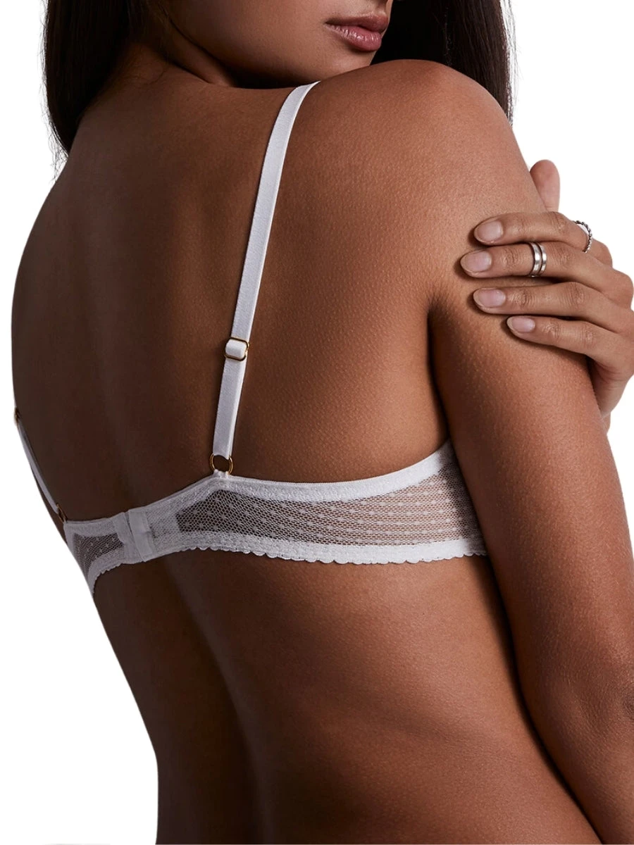 Aubade Hypnolove Half Cup Bra - Gold Feather - Image 2