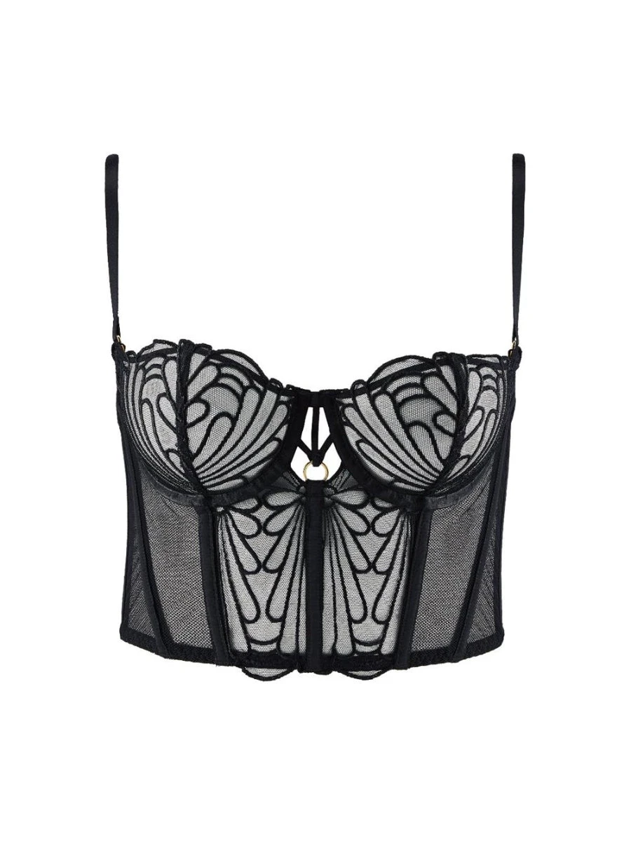 Aubade L'Indomptable Bustier - Afterdark - Image 5