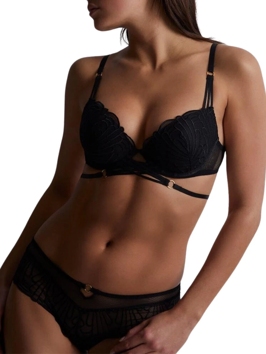Aubade L'Indomptable Padded Plunge Bra - Afterdark - Image 3