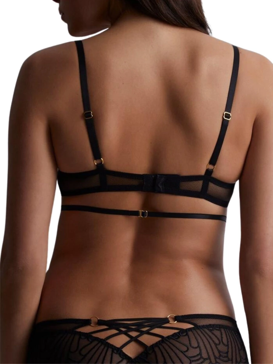 Aubade L'Indomptable Padded Plunge Bra - Afterdark - Image 2