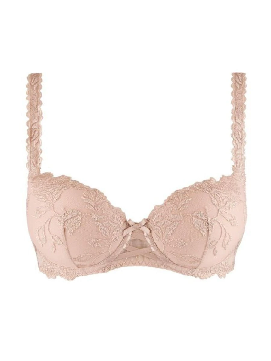 Aubade Softessence Moulded Half Cup Bra - Skin - Image 5