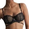 Aubade L'Indomptable Half Cup Bra - Afterdark