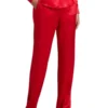 Aubade Toi Mon Amour Silk Pants - Rouge Passion