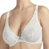 Aubade Rosessence Comfort Triangle Plunge Bra - Opal