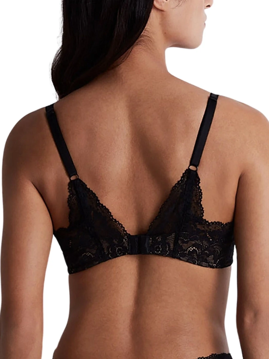 Aubade Rosessence Care Spacer T-Shirt Bra - Black - Image 2